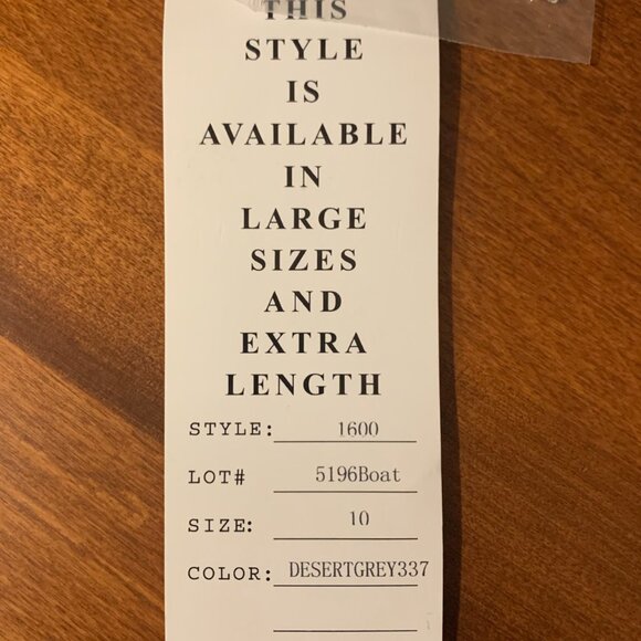 Brand new gown for Prom, Wedding or formal event. Size 10. Color dessert gray. - Picture 7 of 7